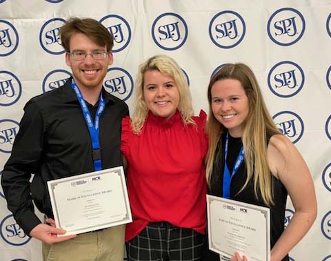 Society of Professional Journalists conference winners
