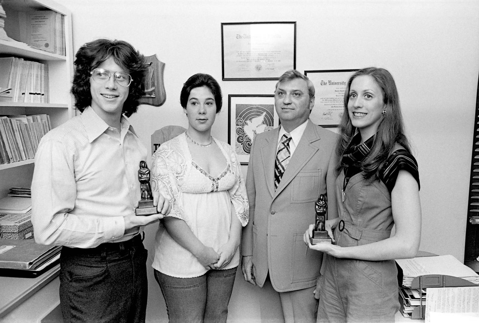 1977 Theatre Awards with Dominic Cunetto